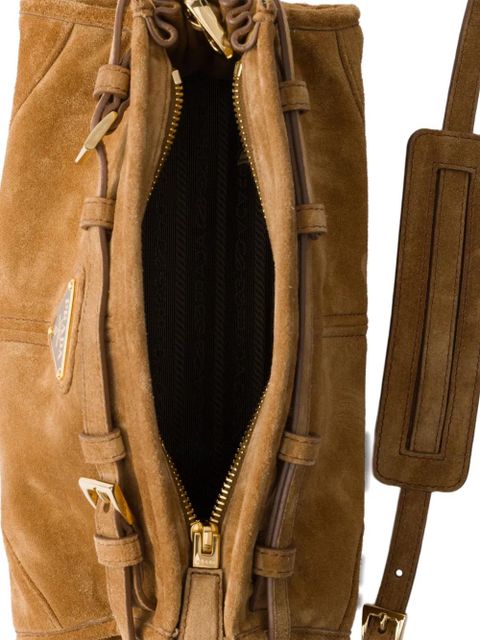 Prada small Bonnie shoulder bag - Brown