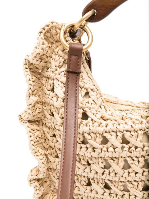 TWINSET cherry-detail tote bag - Neutrals