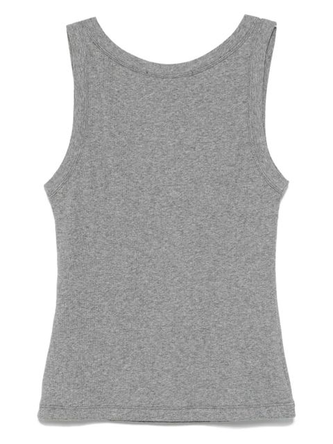 Aya Muse ribbed tank top - Grey - zdjęcie produktu nr 2