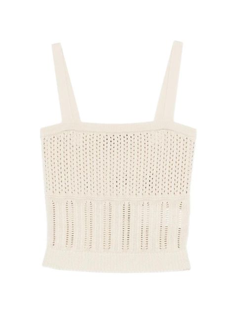 Max Mara open stitch top - Neutrals - zdjęcie produktu nr 1