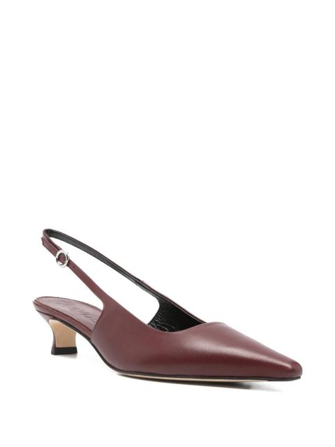 Aeyde Catrina point-toe slingback pumps - Brown - zdjęcie produktu nr 2