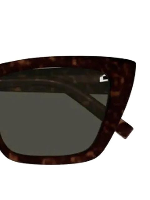 Saint Laurent Eyewear cat-eye sunglasses - Brown - zdjęcie produktu nr 2