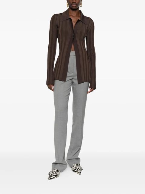 Sportmax Albio ribbed cardigan - Brown - zdjęcie produktu nr 2