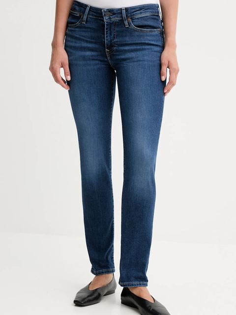 Levi's jeansy 712 SLIM WELT POCKET kolor niebieski - zdjęcie produktu nr 1