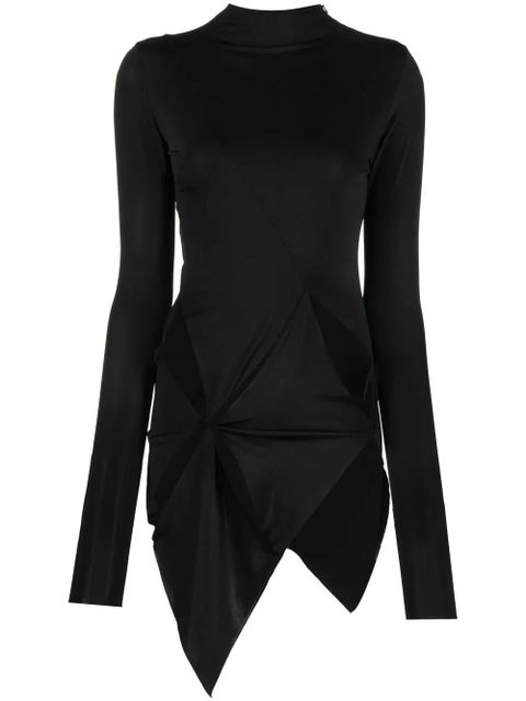 16Arlington satin asymmetric top - Black - zdjęcie produktu nr 1