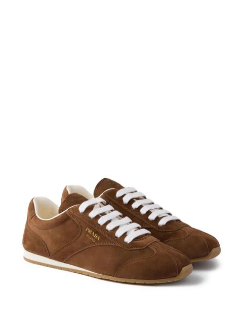 Prada suede sneakers - Brown - zdjęcie produktu nr 2