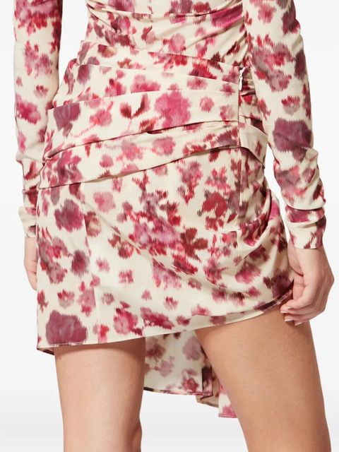 ISABEL MARANT x Ovia floral knot skirt - Neutrals