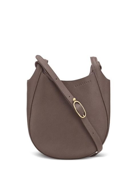 Longchamp small Le Foulonné leather cross body bag - Brown - zdjęcie produktu nr 1