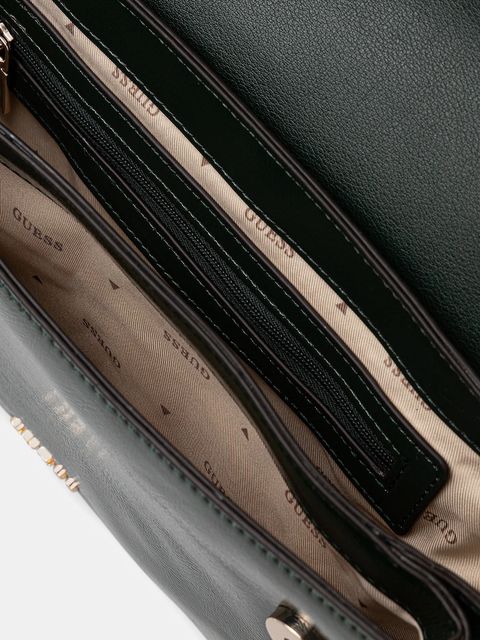 Guess torebka DEA kolor zielony HWTG79 93200