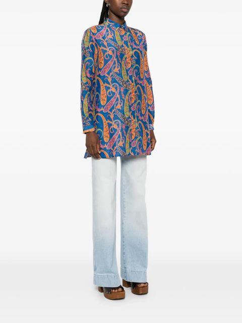 ETRO paisley-print shirt - Blue