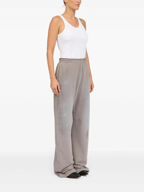 MM6 Maison Margiela paint-splatter track pants - Neutrals - zdjęcie produktu nr 2