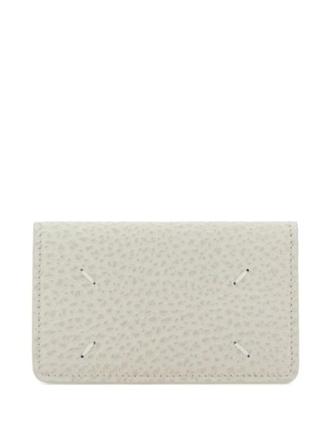 Maison Margiela stitch-detail card holder - White - zdjęcie produktu nr 2