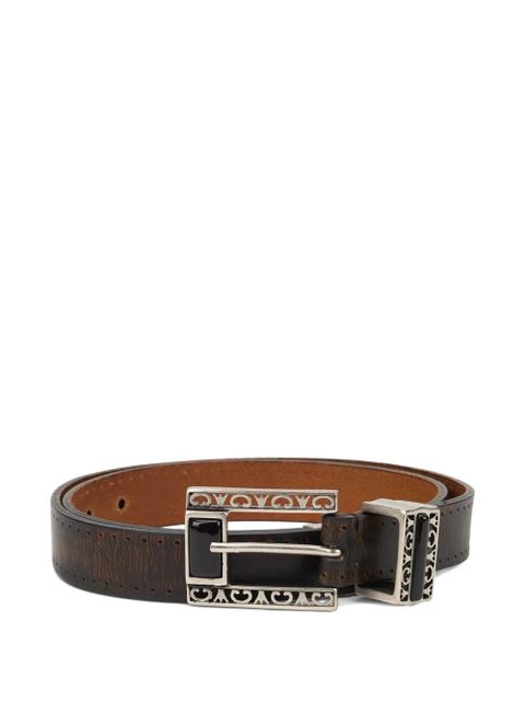Golden Goose leather belt - Brown - zdjęcie produktu nr 1