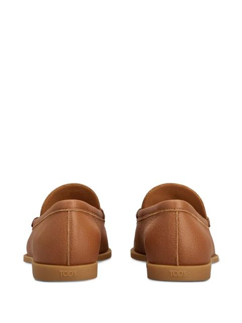 Tod's metal trim loafers - Neutrals
