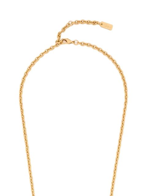 Chloé flamingo pendant necklace - Gold