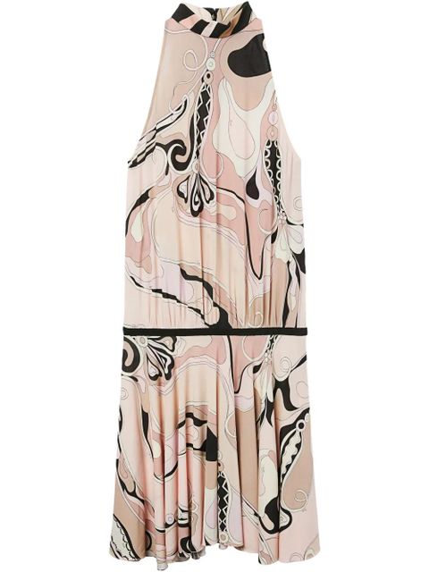 PUCCI orchidee-print dress - Neutrals - zdjęcie produktu nr 1