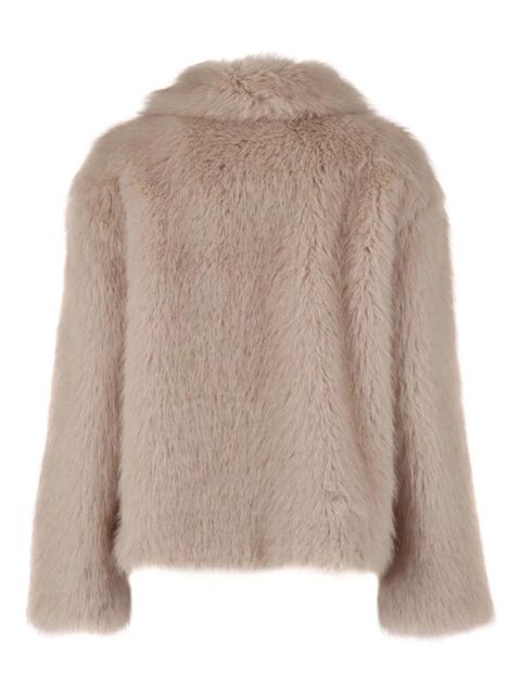 Weekend Max Mara fleece collared jacket - Neutrals - zdjęcie produktu nr 2