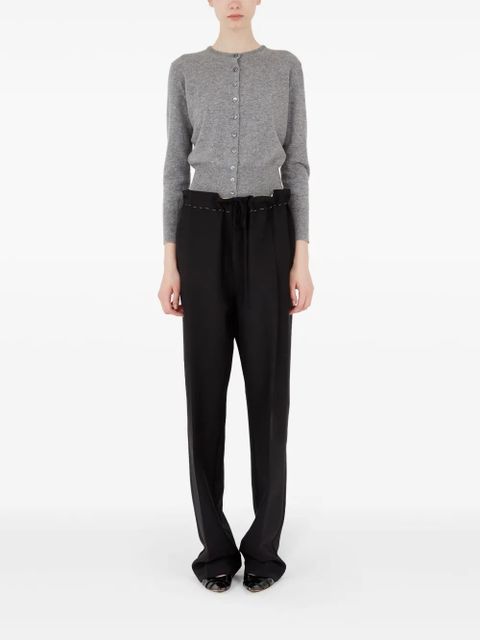 Maison Margiela drawstring trousers - Black - zdjęcie produktu nr 2