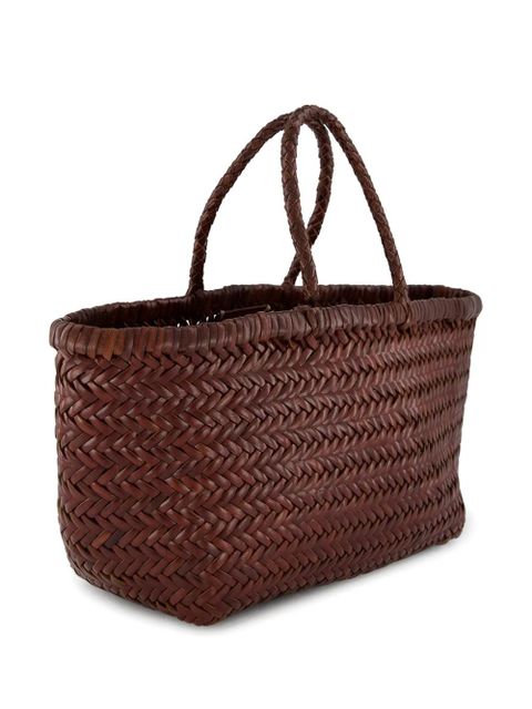 DRAGON DIFFUSION small Triple Jump leather handbag - Red