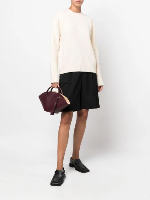 Jil Sander Liso crew-neck wool jumper - Neutrals