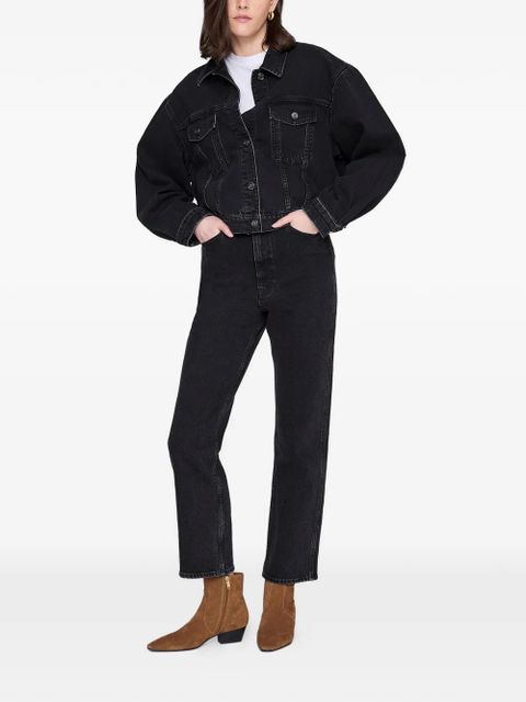 ANINE BING Quincy button-up jacket - Black - zdjęcie produktu nr 2