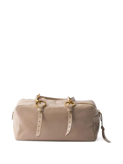 Prada Dangle leather tote bag - Neutrals