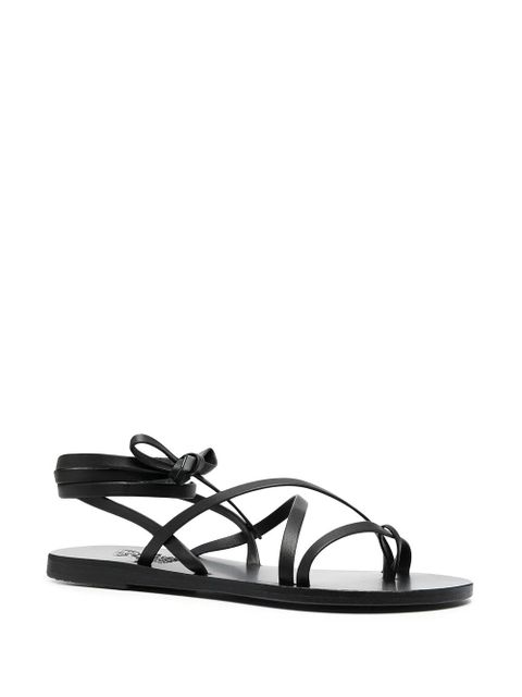 Ancient Greek Sandals wrap ankle sandals - Black - zdjęcie produktu nr 2