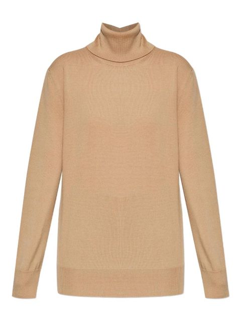 Jil Sander turtleneck wool jumper - Neutrals - zdjęcie produktu nr 1