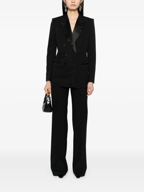 TOM FORD striped trousers - Black - zdjęcie produktu nr 2