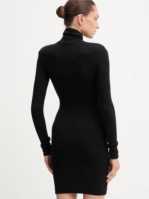 La Mania sukienka YOKO kolor czarny mini dopasowana YOKO