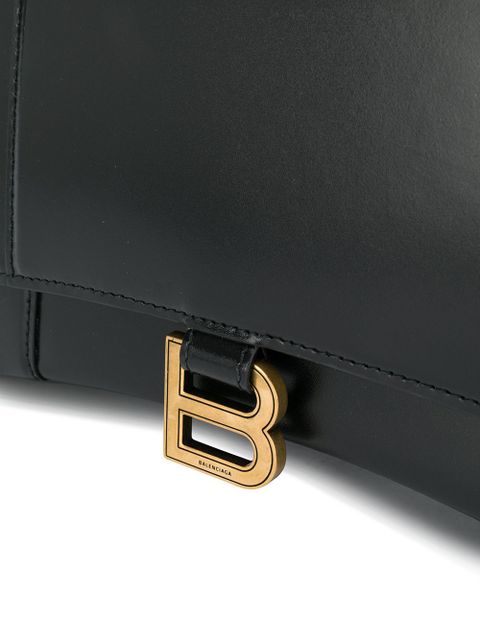 Balenciaga medium Hourglass tote bag - Black