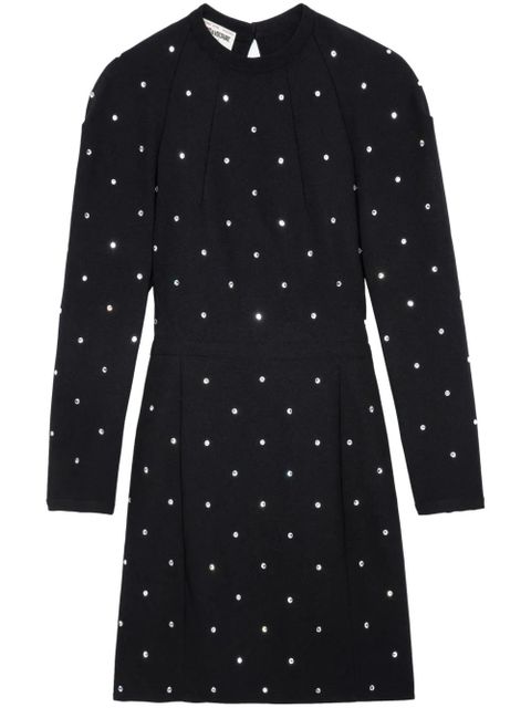 Zadig&Voltaire Racia crystal-embellished minidress - Black - zdjęcie produktu nr 1