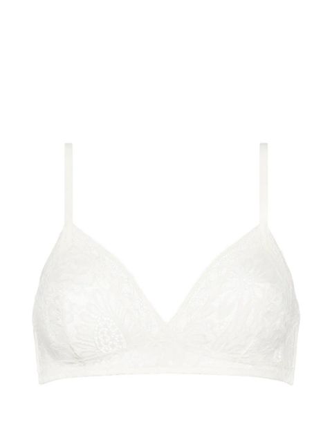 ERES Vestiges lace triangle bra - White - zdjęcie produktu nr 1