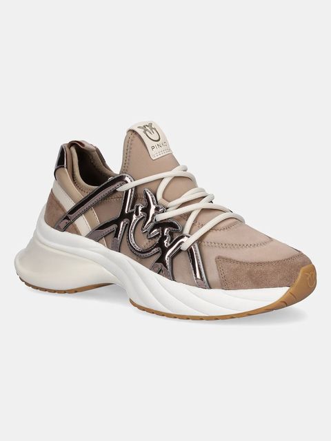Pinko sneakersy Ariel 01 damskie kolor beżowy SS0023T040L15 - zdjęcie produktu nr 1