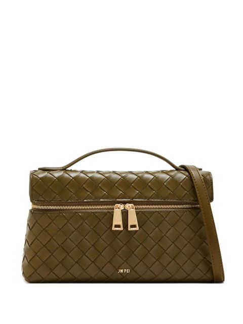 JW Pei woven top-handle satchel - Green - zdjęcie produktu nr 1