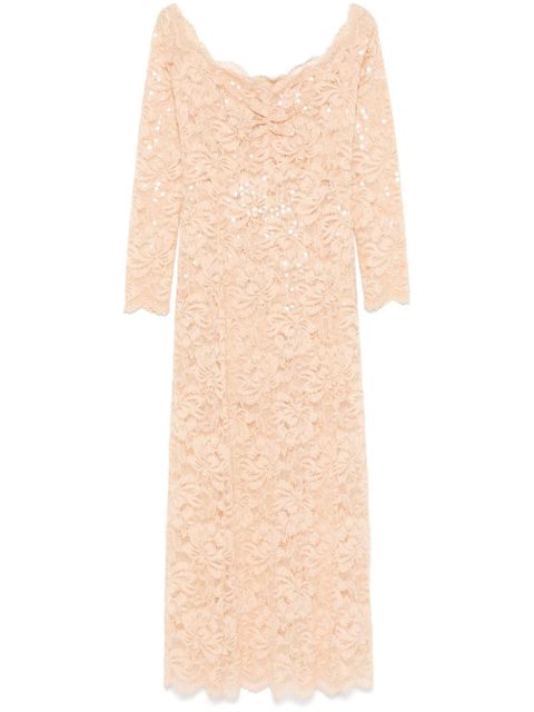 Rabanne sequinned lace maxi dress - Neutrals - zdjęcie produktu nr 1