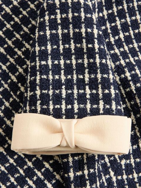 Valentino Garavani mini bouclé dress - Blue