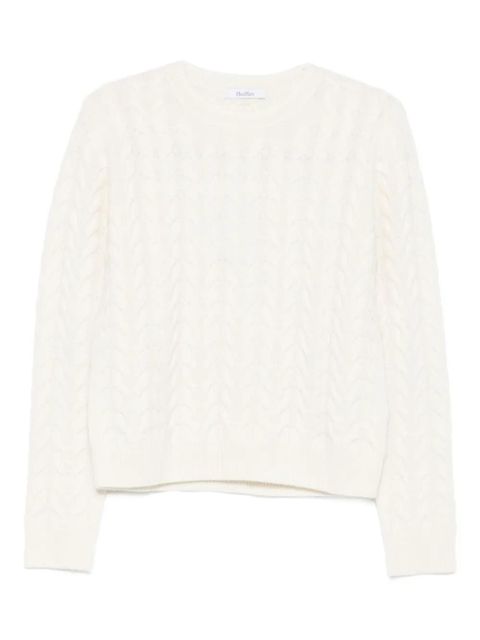 Max Mara cable-knit sweater - White - zdjęcie produktu nr 1