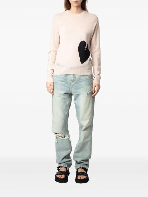 Zadig&Voltaire Pravis Heart sweater - Neutrals