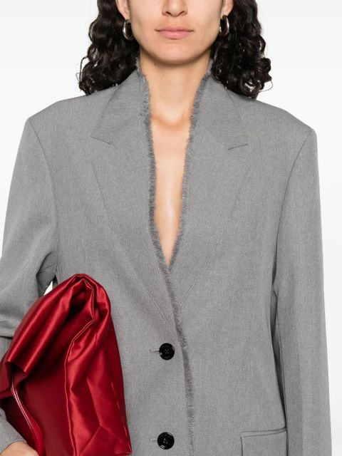 TOTEME wool single-breasted blazer - Grey