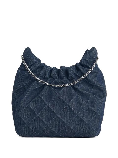 Tory Burch Fleming quilted mini bag - Blue - zdjęcie produktu nr 2
