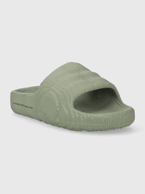 adidas Originals Adilette 22 klapki kolor zielony IG8264 - zdjęcie produktu nr 2