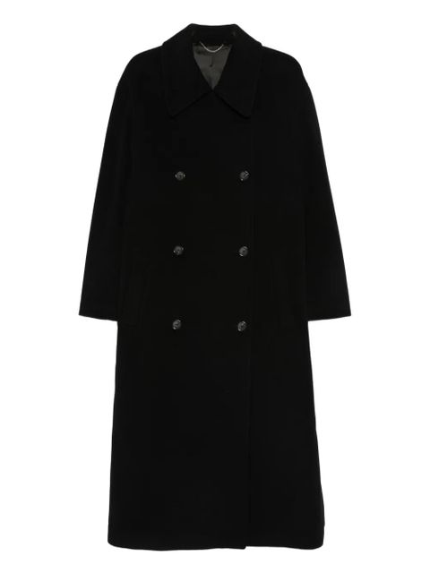 TOTEME double-breasted buttoned coat - Black - zdjęcie produktu nr 1