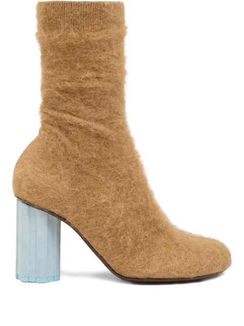 AMI Paris Piano 120mm ankle boots - Brown - zdjęcie produktu nr 1