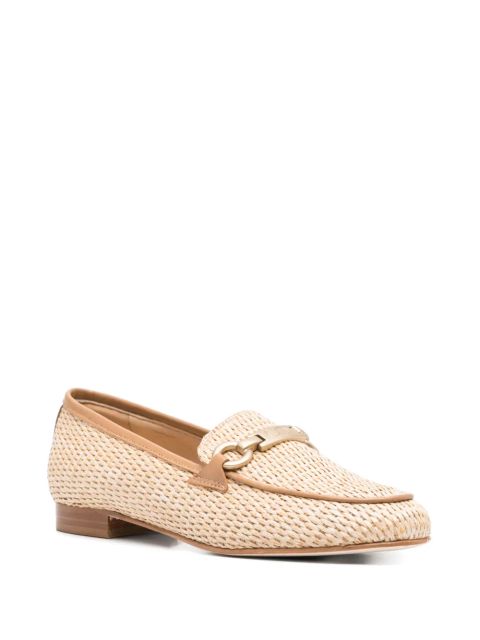 Casadei horsebit-detail loafers - Neutrals