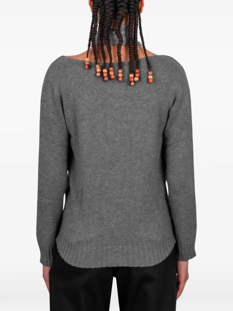 Gimaguas Zante cut-out sweater - Grey