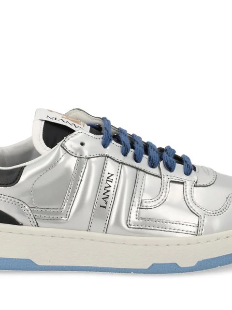 Lanvin lace-up sneakers - Silver - zdjęcie produktu nr 2