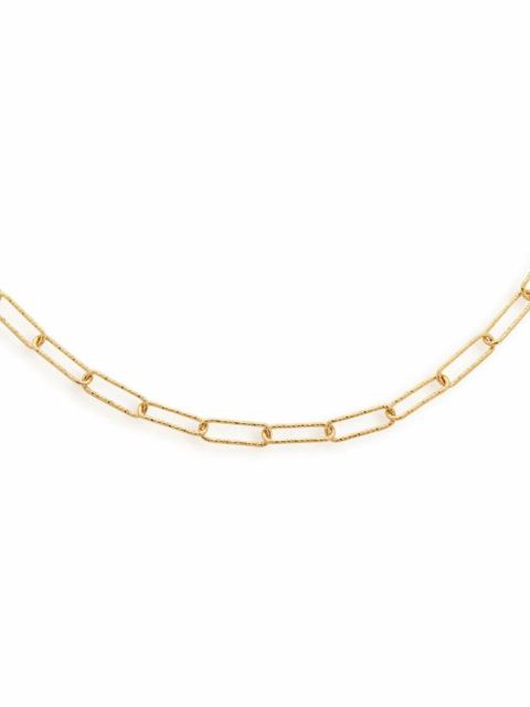 Monica Vinader Alta-textured chain necklace - Gold - zdjęcie produktu nr 2