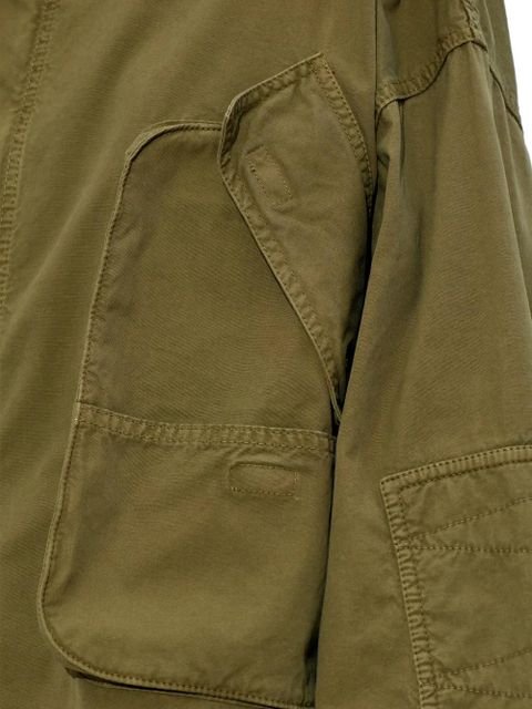 The Attico Pockets Detail jacket - Green