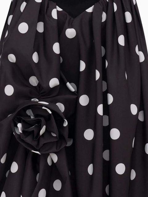 Sleeper Aurora polka-dot maxi dress - Black - zdjęcie produktu nr 2